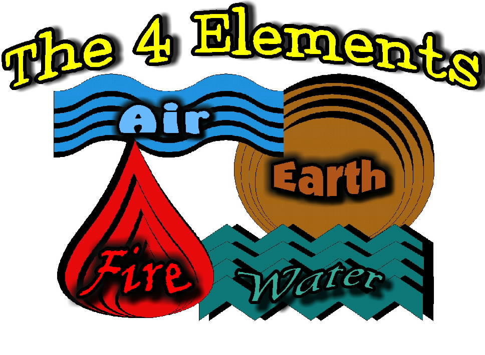 Water....Fire....Air....Earth....The 4 Elements Page.....