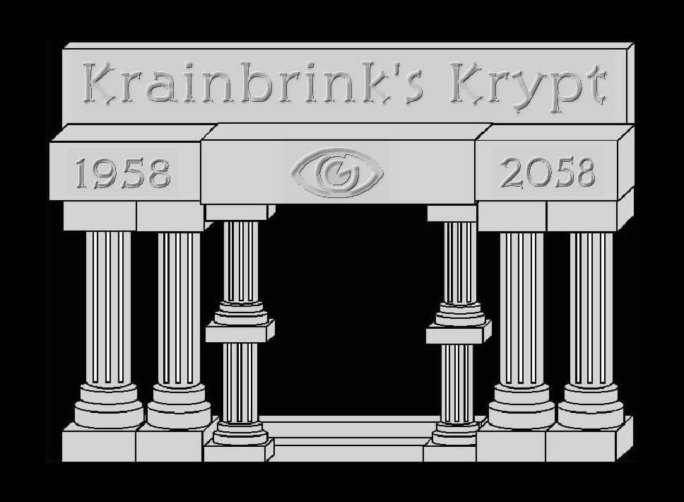 Krainbrinks' Krypt. A scary page of links to scary places and things!!!!