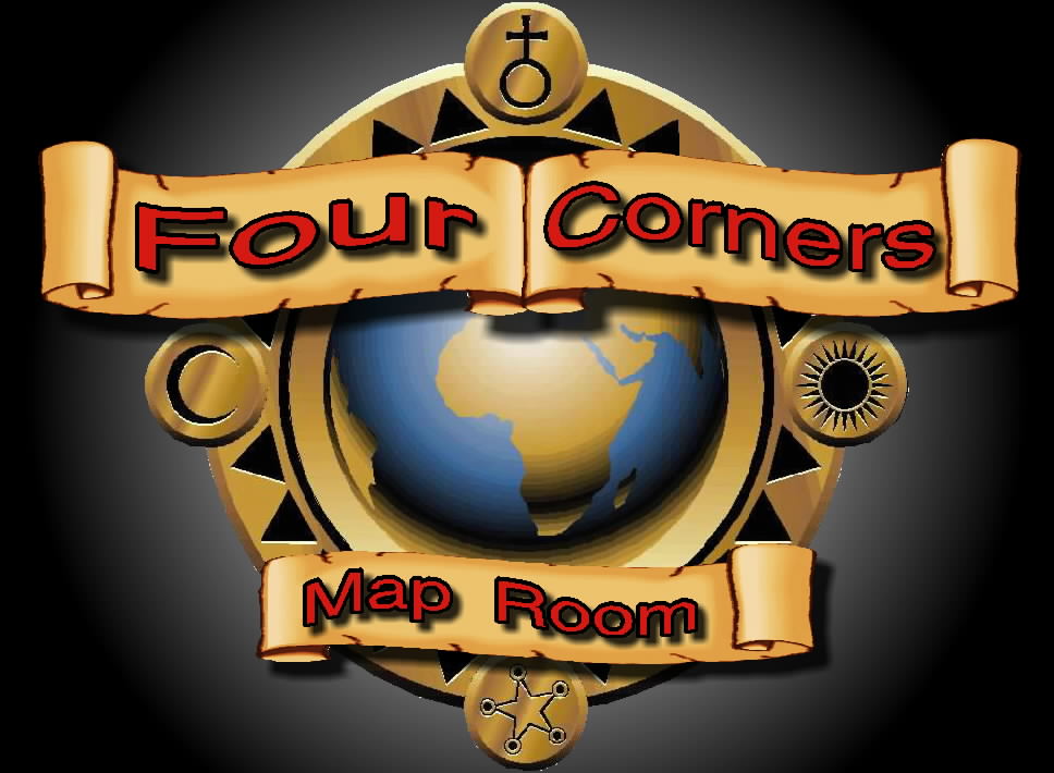 Four Corners. The Map Room for Krainbrinkland.